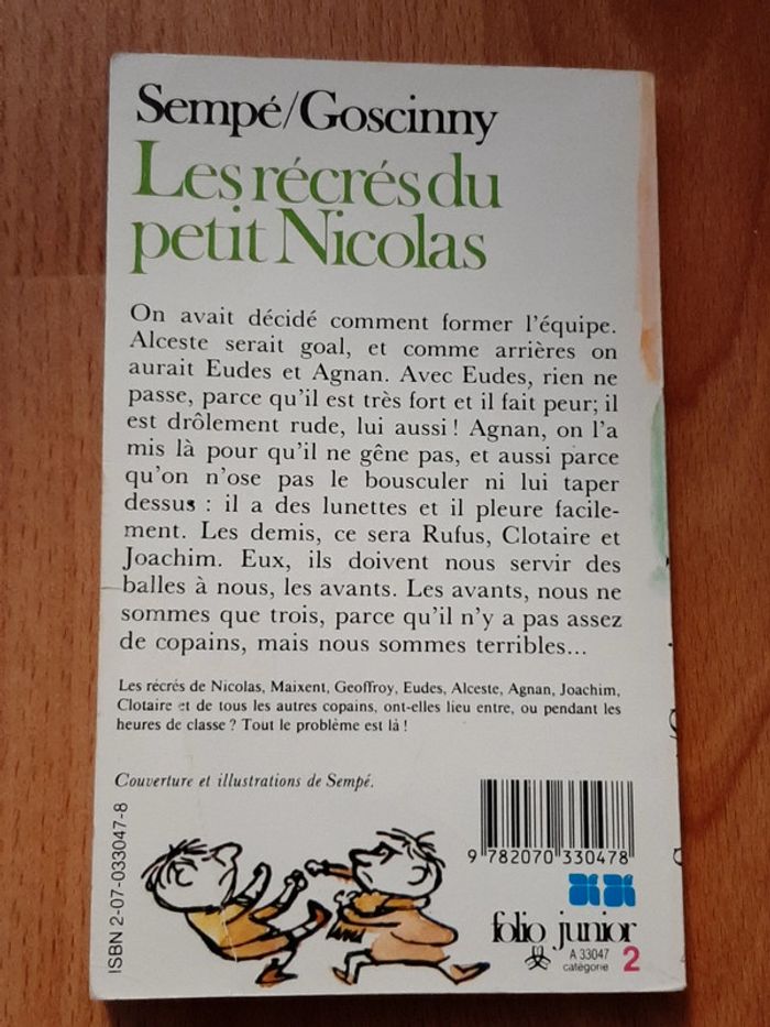Livre Les récrés du Petit Nicolas - photo numéro 2