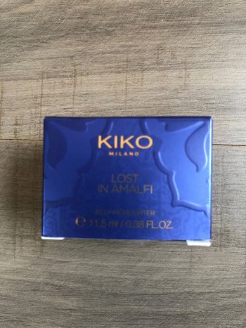 Kiko jelly highlighter lost in amalfi ray of light 01