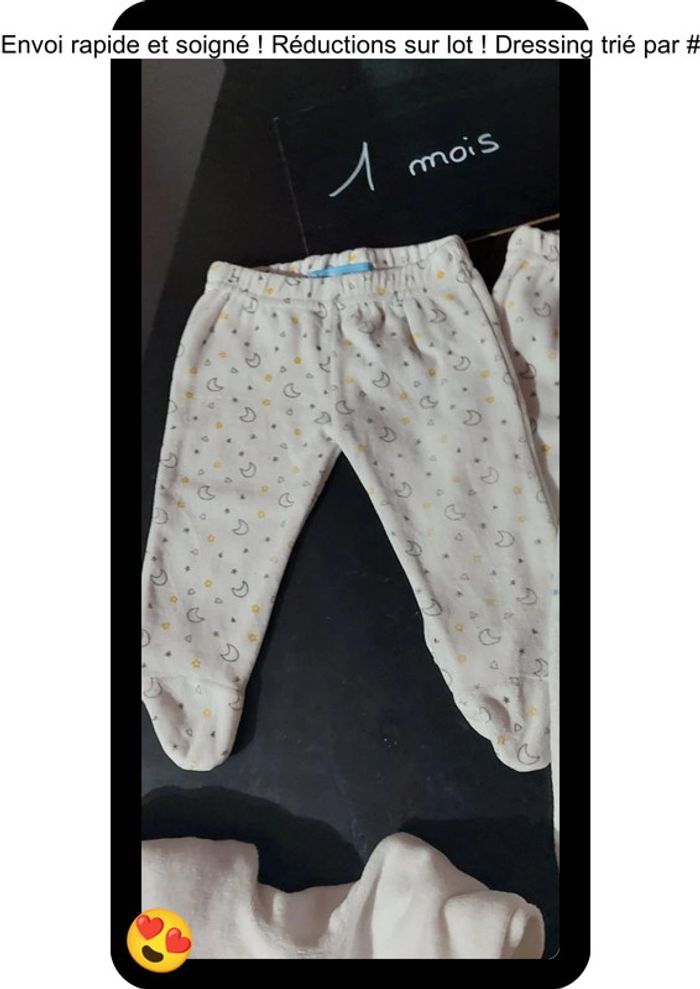 Lot 4 bas pyjama tout doux - photo numéro 3
