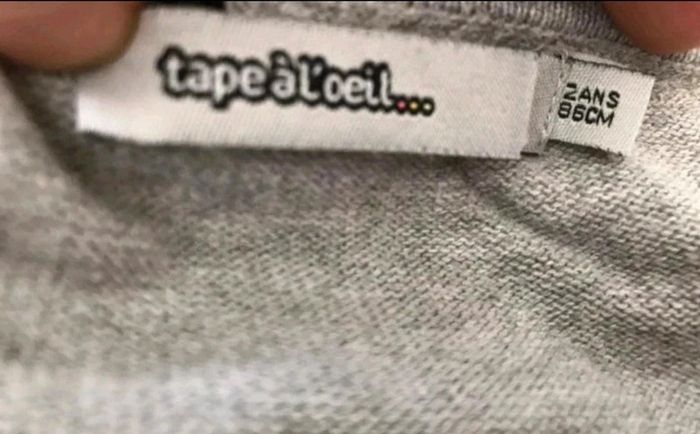 Pull sans manches "Tape à l œil" taille 18 mois - photo numéro 9
