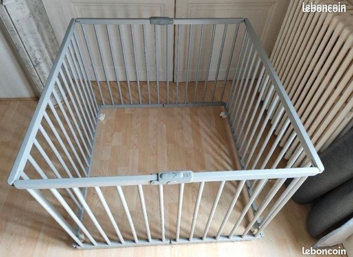 Parc pliant évolutif gris Hegoa BÉBÉ 9 - photo numéro 3