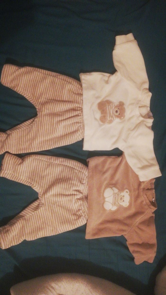 Lot de pyjamas ourson