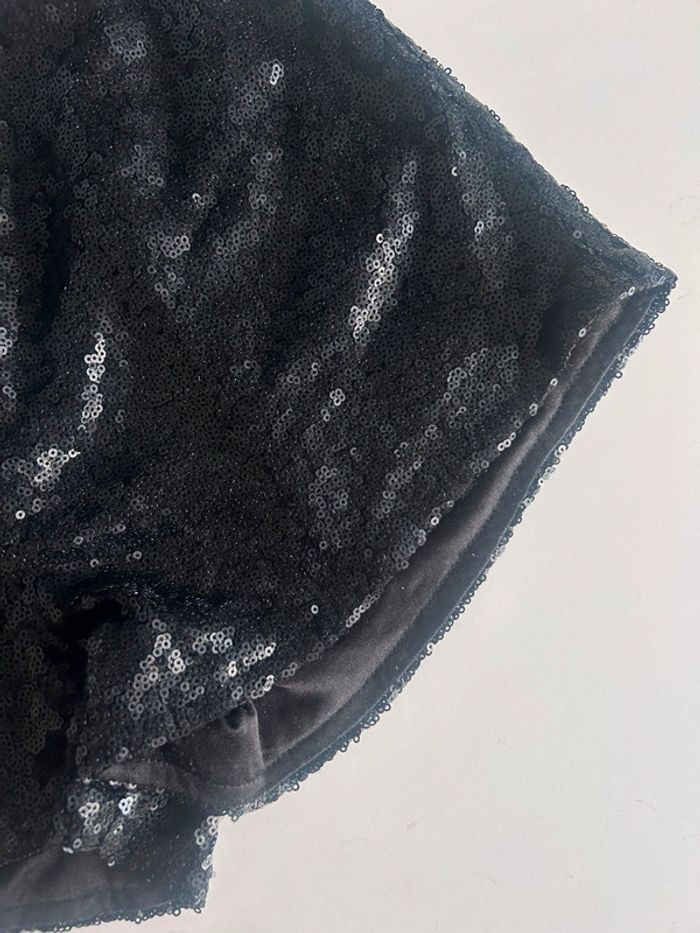 Short à sequins noir – Pimkie – Taille S - photo numéro 4
