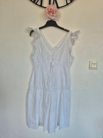 Robe blanche été  taille 38