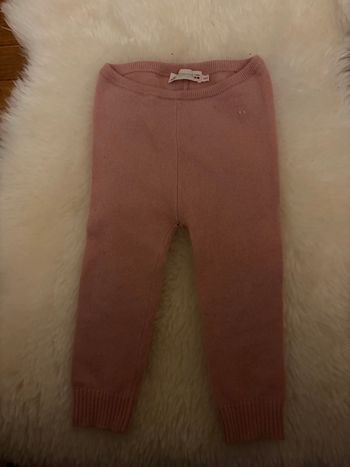 Bonpoint  legging– 100% cachemire – Rose poudré