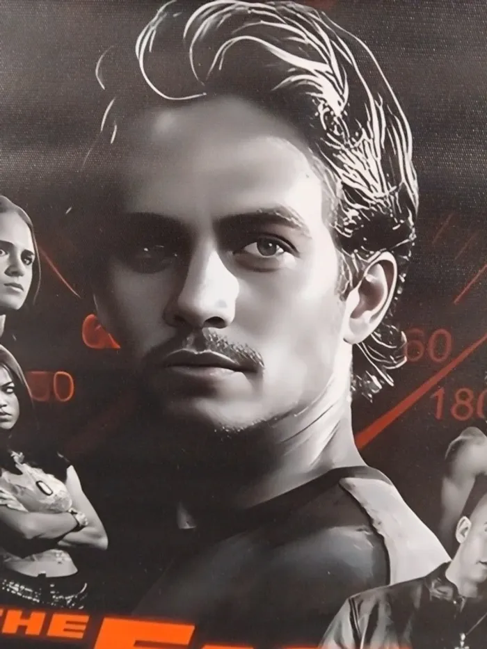 Affiche de film Fast and Furious sur toile - photo numéro 2