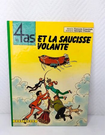 Les 4 as et la saucisse volante tome 14