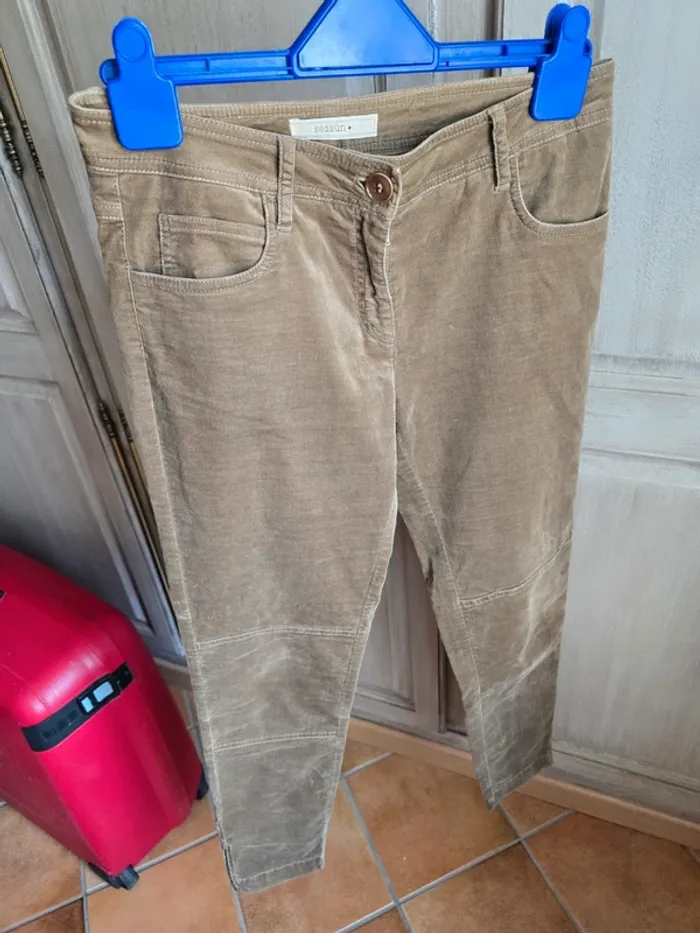 Pantalon velours sessun taille 38 patt garett - photo numéro 4