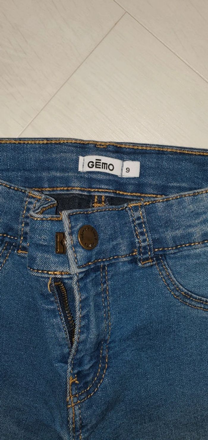Jean bleu Gemo 9 ans - photo numéro 3