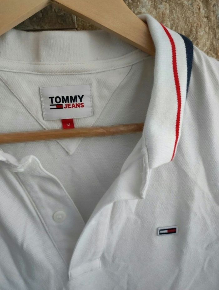 Polo blanc Tommy Hilfiger - photo numéro 2