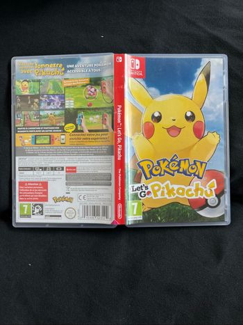 Jeu pokemon pikachu switch
