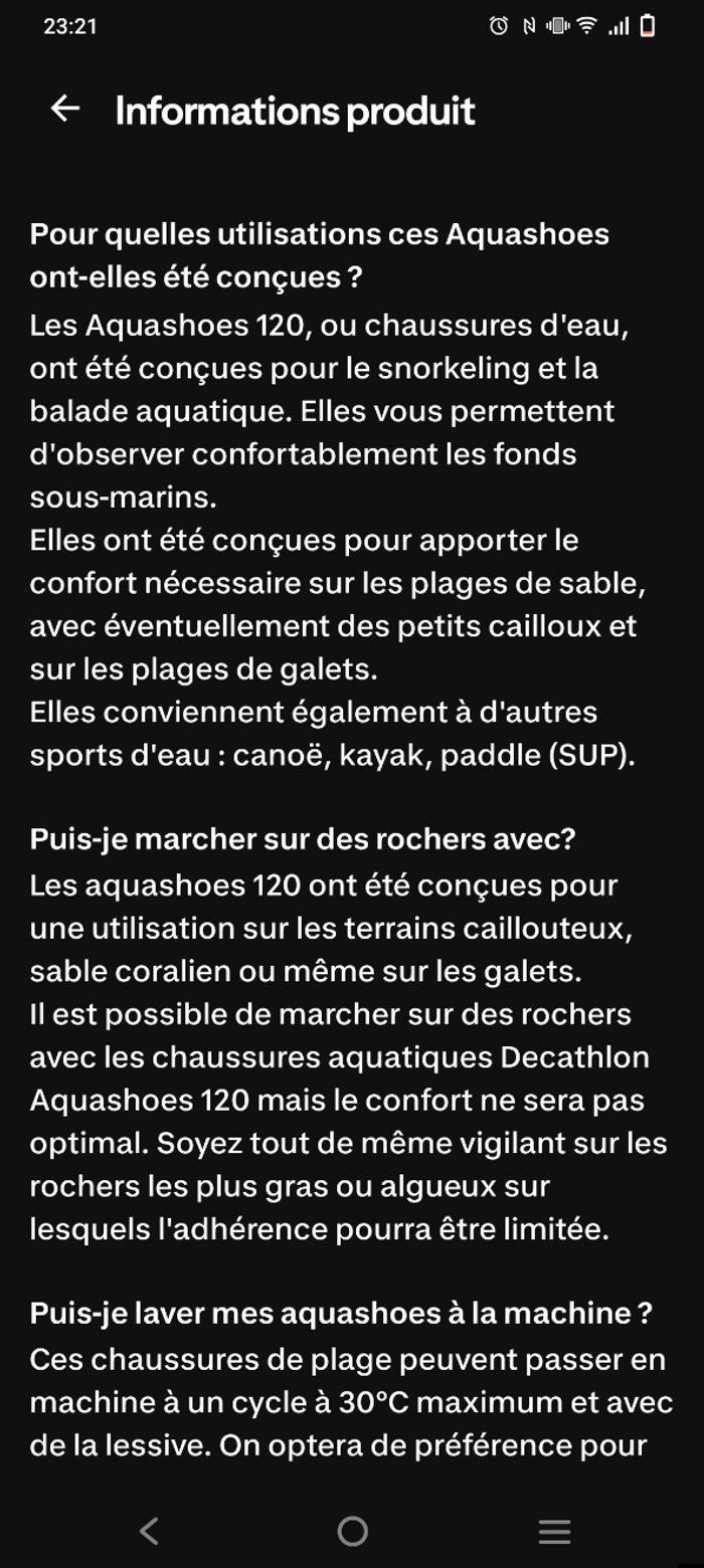 Chaussures aquatiques fille ou femme en 36-37 neuves - photo numéro 4