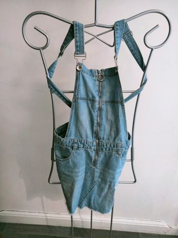 Combinaison jupe en jeans 12 ans