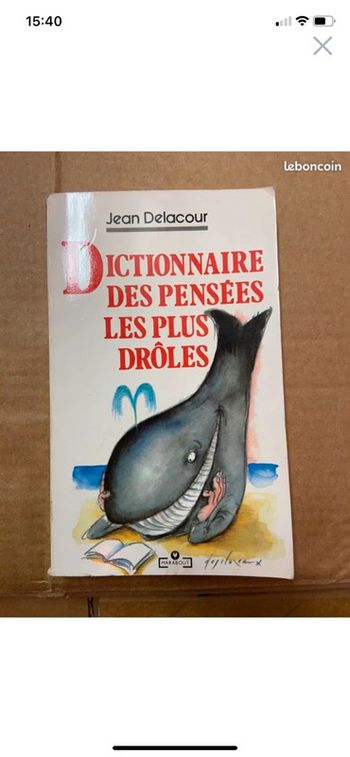 Dictionnaire des pensées les plus drôles
