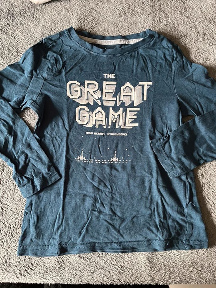 Lot 6 tee-shirts ML 5 ans - photo numéro 4