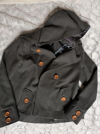 Manteau femme T1 gris chiné