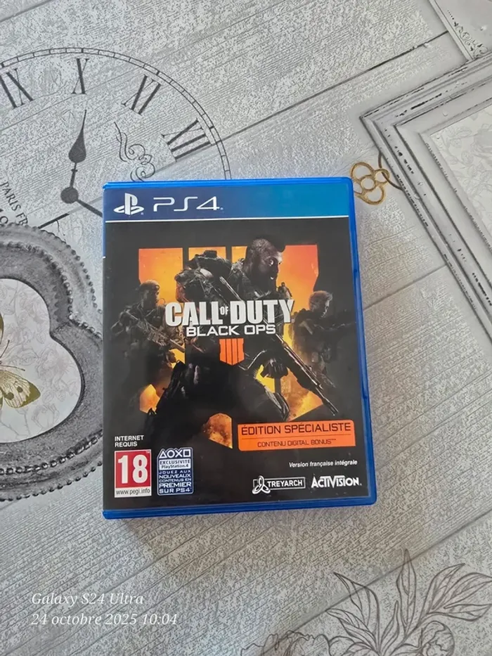 Call of Duty Black Ops 4, PS4