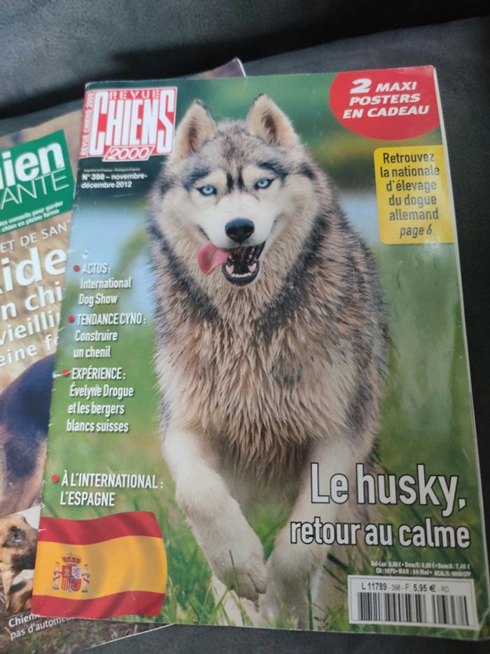 Magazine spécial husky de Sibérie revue chien 2000 - photo numéro 2
