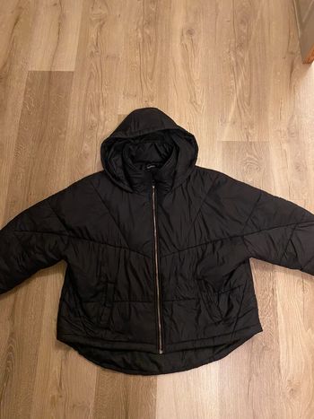 doudoune noir hiver épaisse et chaude homme taille M boohoo man