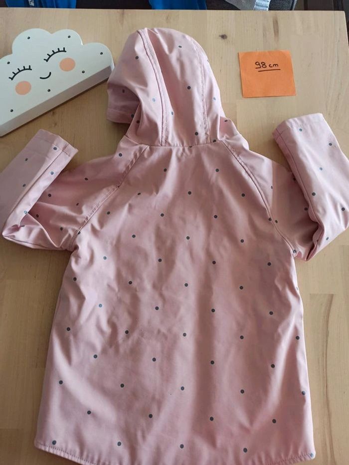 Veste kway polaire 98cm rose - photo numéro 10