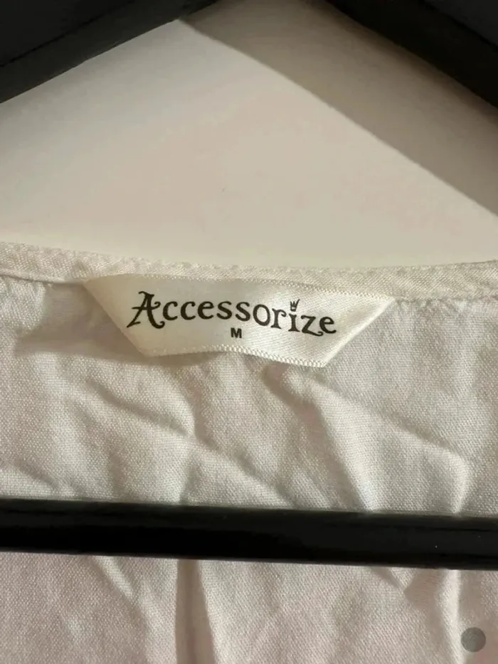 Kimono blanc / paréos blanc pour plage taille M - photo numéro 3