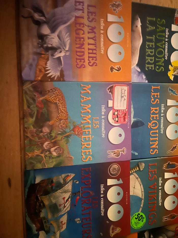 Lot 11 livres « 100 infos à connaître » - photo numéro 3