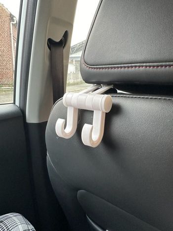 Crochet de sac appui-tête pour la voiture
