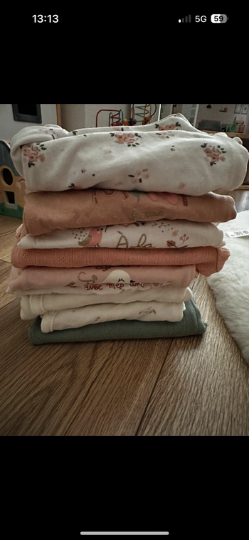 Lot de 9 bodies manches longues