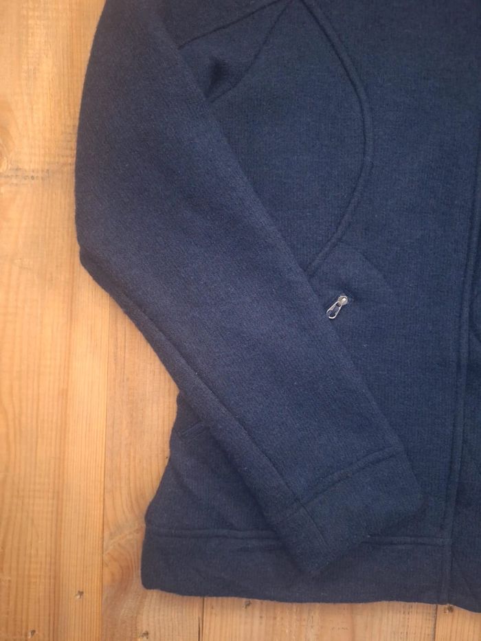 Veste the north face femme / taille M / bleu / brodé (231) - photo numéro 4