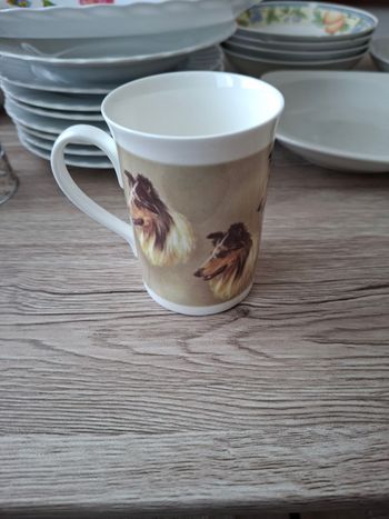 Tasse avec chien