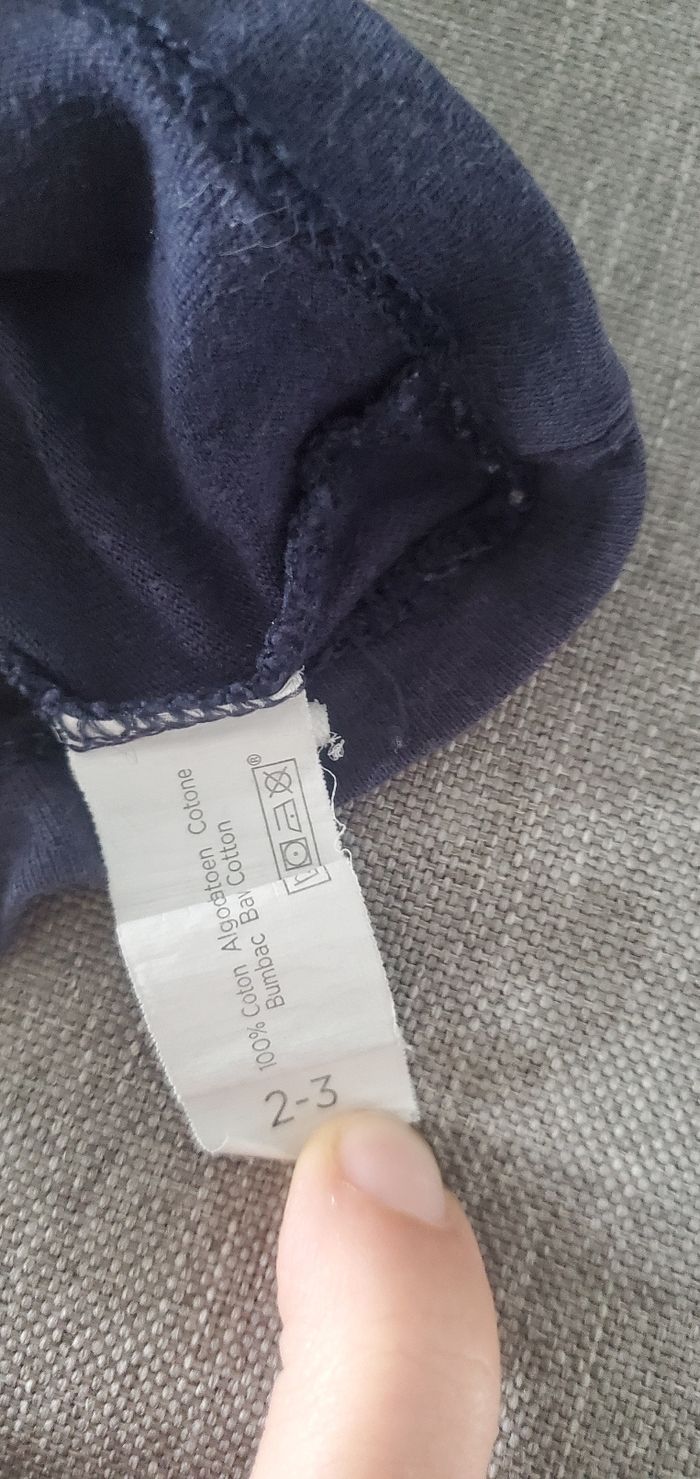 Lot de 3 maillots de corps/marcel taille 2/3 ans - photo numéro 3