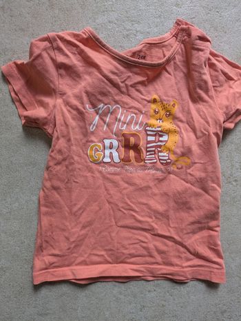 Tee-shirt fille mini grr très bon état