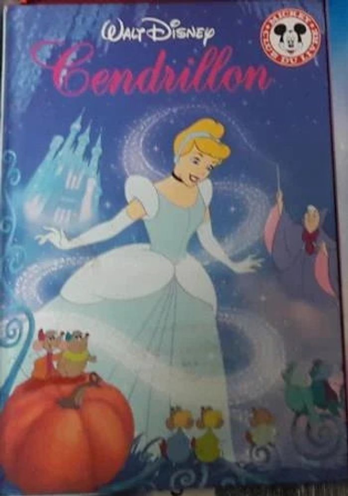 Lot 2 livres disney: Cendrillon et Mulan - photo numéro 2