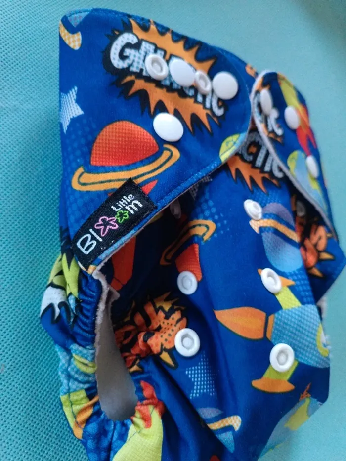 Couche lavable Galactic Little Bloom 0-3A - photo numéro 4