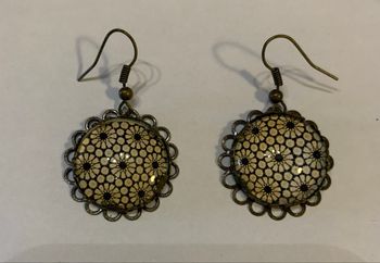 Boucles d’oreilles fleurs