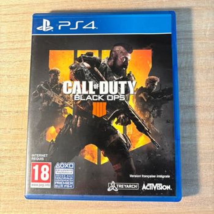 Jeu PS4 Call of duty black ops III