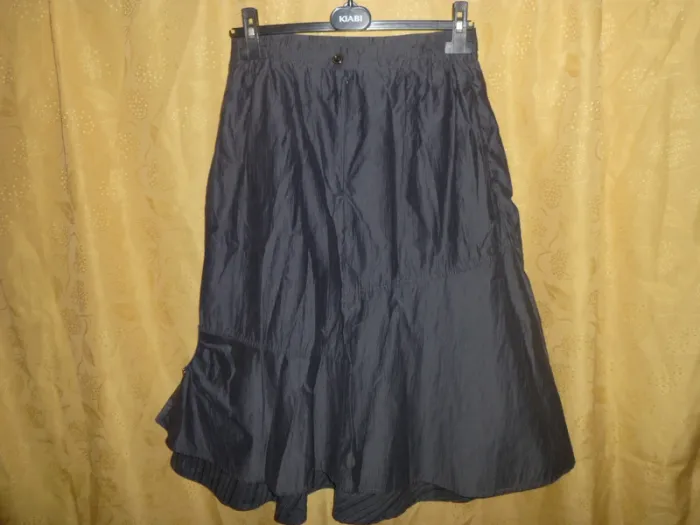 jupe gris a volant taille 42 - photo numéro 2