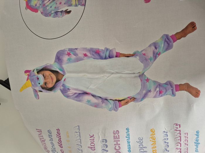 Pyjama polaire licorne - photo numéro 5