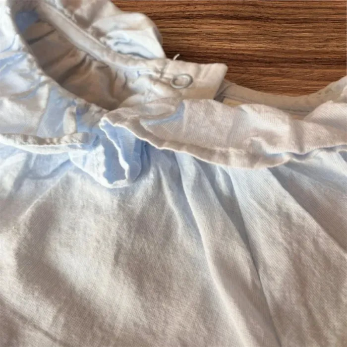 Blouse bleu clair - photo numéro 3