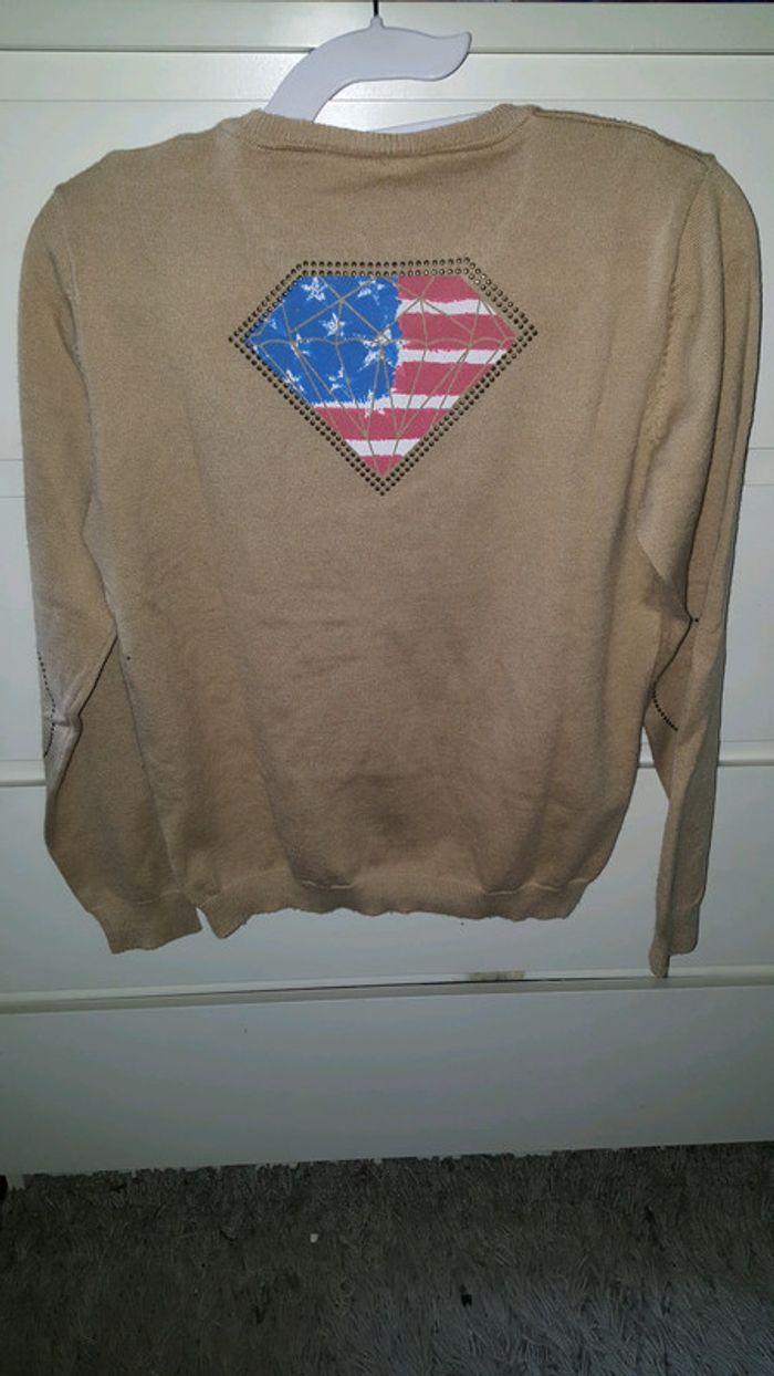 Pull col V (10/12ans ) - photo numéro 2