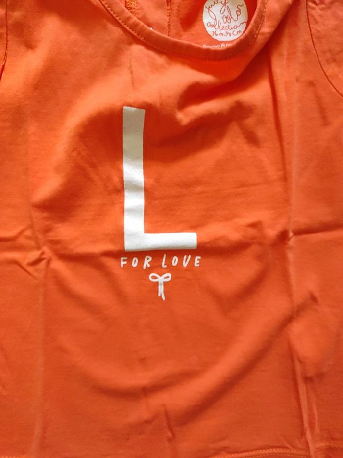 T-shirt TAO orange - photo numéro 3