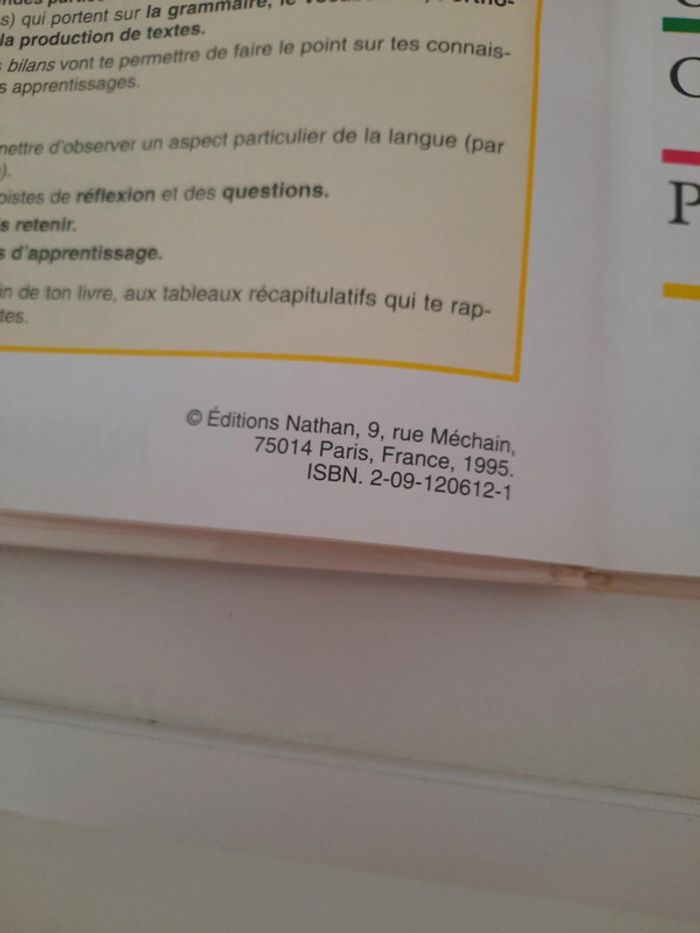 Livre français CE1 Langue française - photo numéro 7