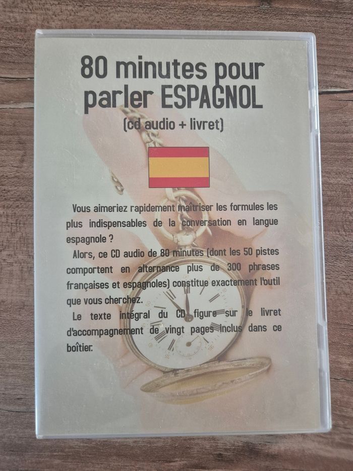 CD 80 minutes pour parler Espagnol