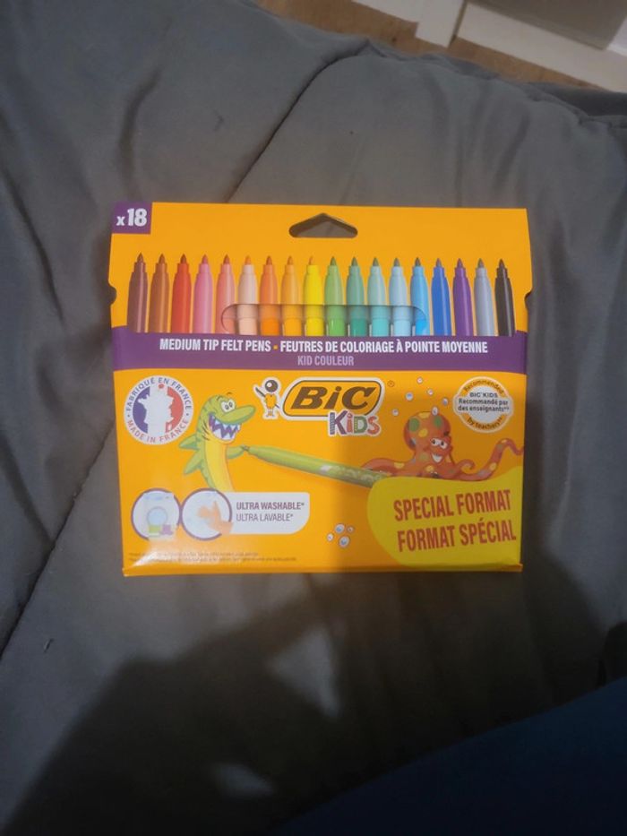 Feutre bic x18