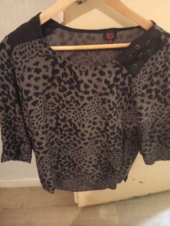 Blouse manches 3/4 t38 Mia 