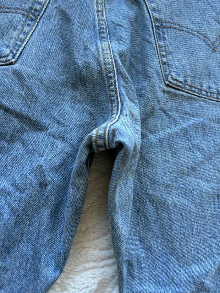 Jean Levi’s homme 505 Regular Fit straight leg W40 L30 (50 FR / XXL) Bleu clair vintage Mexico rare - photo numéro 13