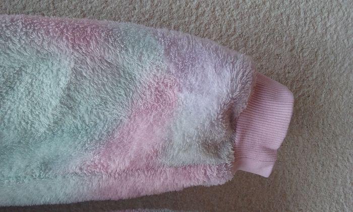 Combinaison pyjama licorne avec capuche fille - photo numéro 4