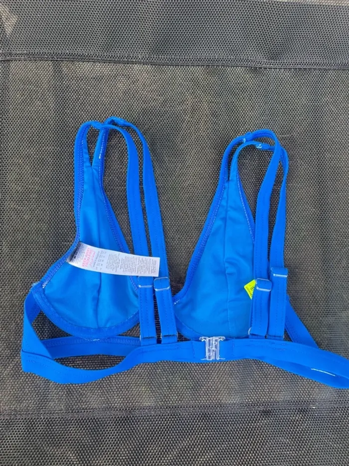 Maillot de bain bleu taille S - photo numéro 4