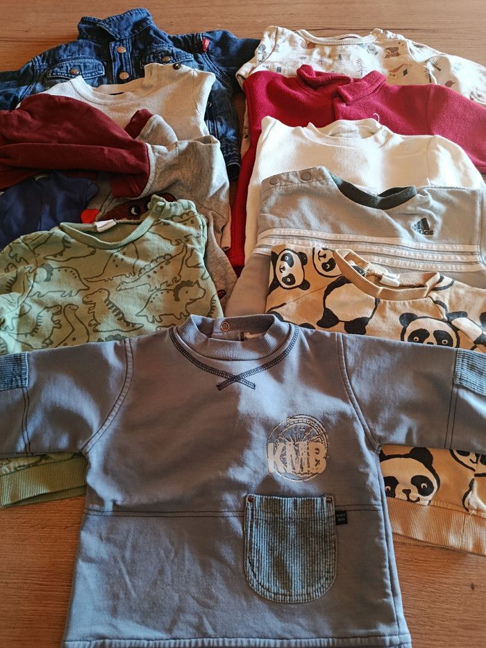 Lot veste et sweats 18 mois - photo numéro 4