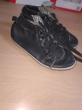 Basket haute noir p.35